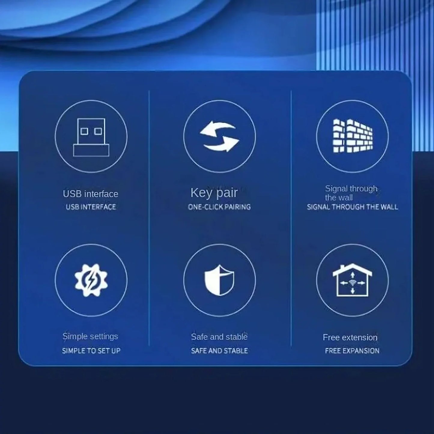 2.4G 300Mbps Wireless USB Wi-Fi Repeater