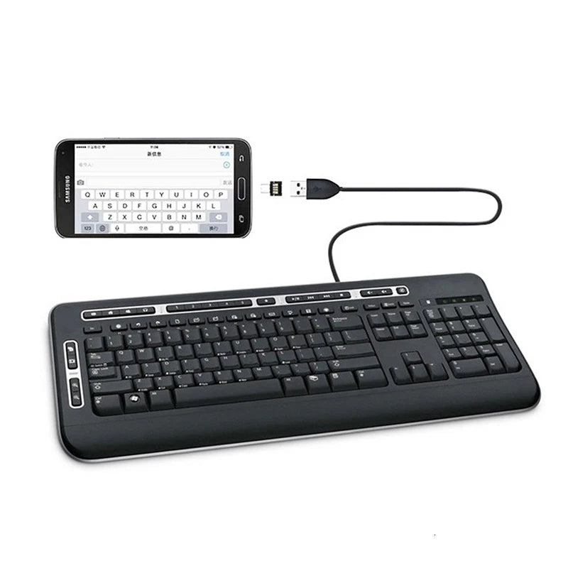 Adaptador OTG Micro USB Tipo C universal