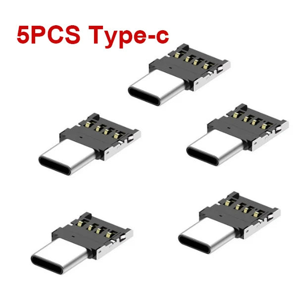 Adaptador OTG Micro USB Tipo C universal