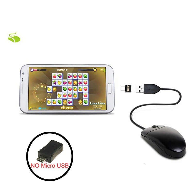 Adaptador OTG Micro USB Tipo C universal