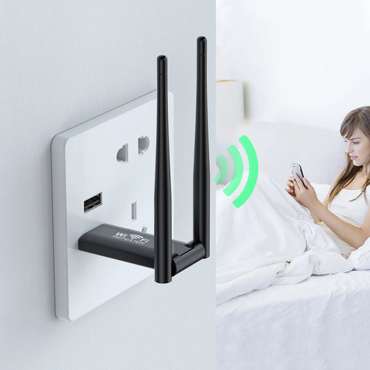 2.4G 300Mbps Wireless USB Wi-Fi Repeater