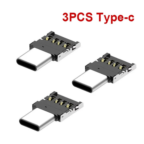 Adaptador OTG Micro USB Tipo C universal