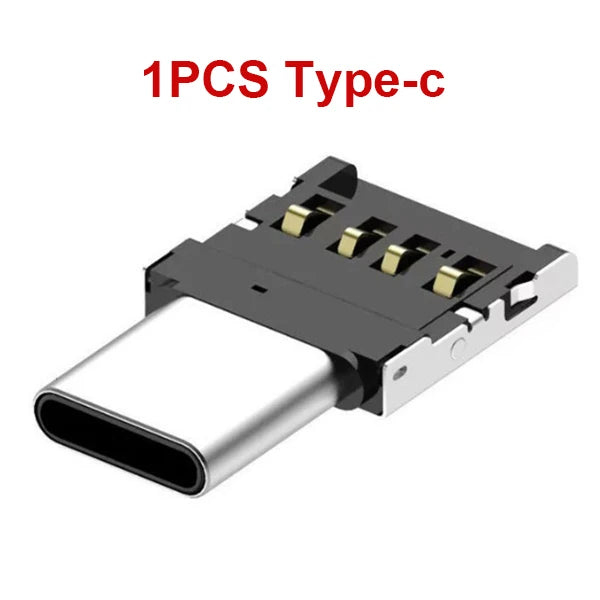 Adaptador OTG Micro USB Tipo C universal